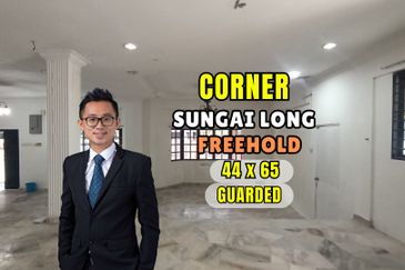 CHEAP Sungai Long CORNER 2 sty terrace house for sale