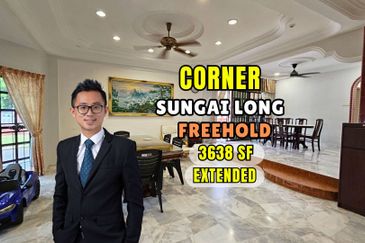 CHEAP Sungai Long 2 sty CORNER terrace house for sale