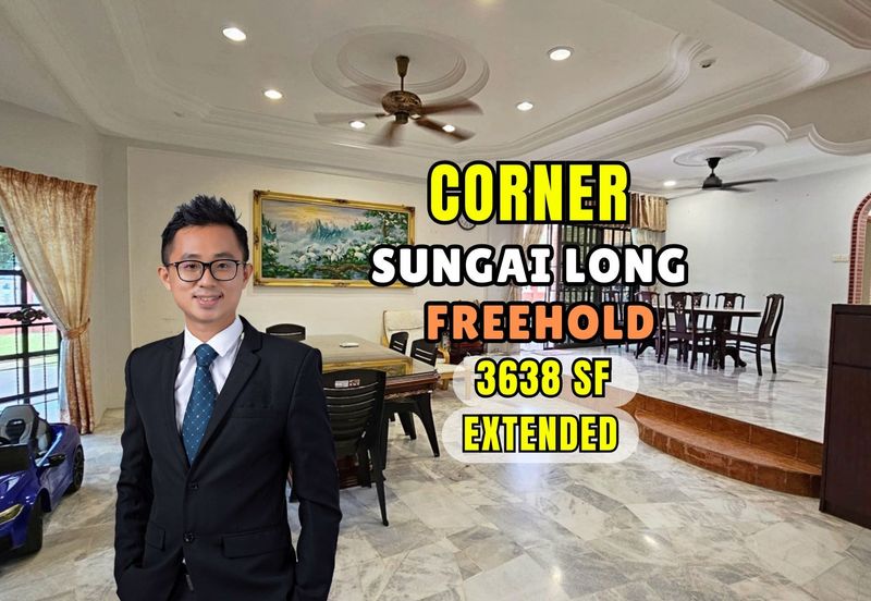 CHEAP Sungai Long 2 sty CORNER terrace house for sale
