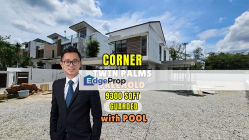 C H E A P 3sty Twin Palms C O R N E R Bungalow with Pool, Selangor, Kajang