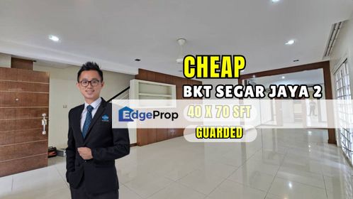 C H E A P  3 Sty Terrace E N D L O T Bukit Segar Jaya 2, Kuala Lumpur, Cheras