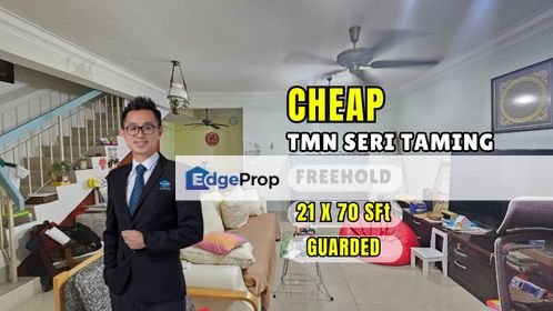 C H E A P 2 Storey Terrace House at Taman Seri Taming, Selangor, Cheras