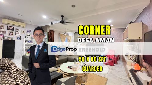 C H E A P 2 sty Desa Aman C O R N E R terrace house , Kuala Lumpur, Cheras