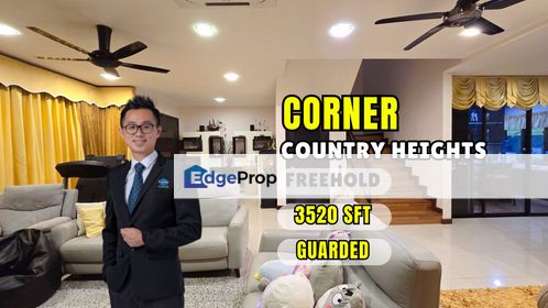 C H E A P Country Heights C O R N E R 2.5 Storey Semi-D with land at Bukit Impiana, Selangor, Country Heights