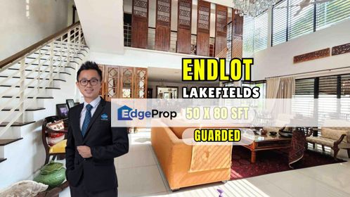 C H E A P Lakefields E N D L O T 3 sty Terrace House for sale, Kuala Lumpur, Sungai Besi