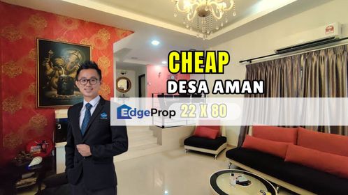 2 Storey Terrace at Desa Aman Cheras house for sale, Kuala Lumpur, Cheras