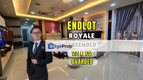 C H E A P 2 sty E N D L O T with extra land Royale at Segar Perdana , Selangor, Cheras