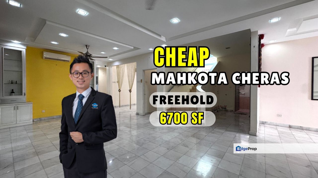 C H E A P 2 Sty Bungalow at Mahkota Cheras, Selangor, Cheras