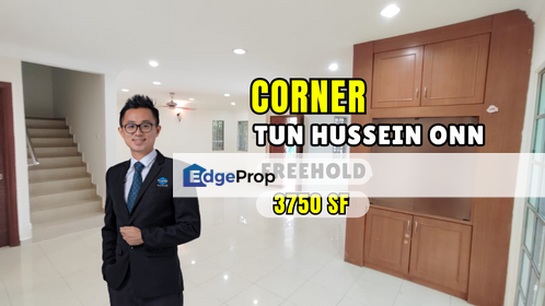 C H E A P Tun Hussein Onn Cheras 2 sty C O R N E R semiD for sale, Selangor, Batu 9th Cheras