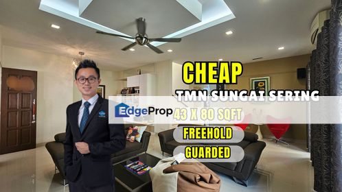 CHEAP 2 Sty Zero Lot Bungalow in Taman Sungai Sering Batu 9 Cheras, Selangor, Batu 9th Cheras