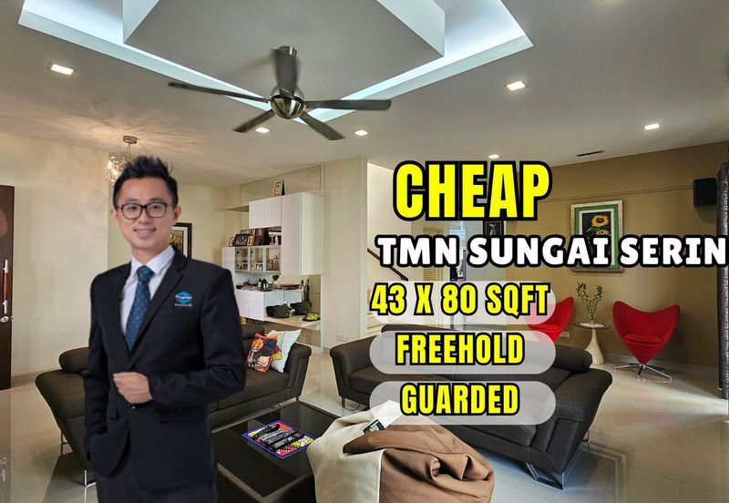 CHEAP 2 Sty Zero Lot Bungalow in Taman Sungai Sering Batu 9 Cheras