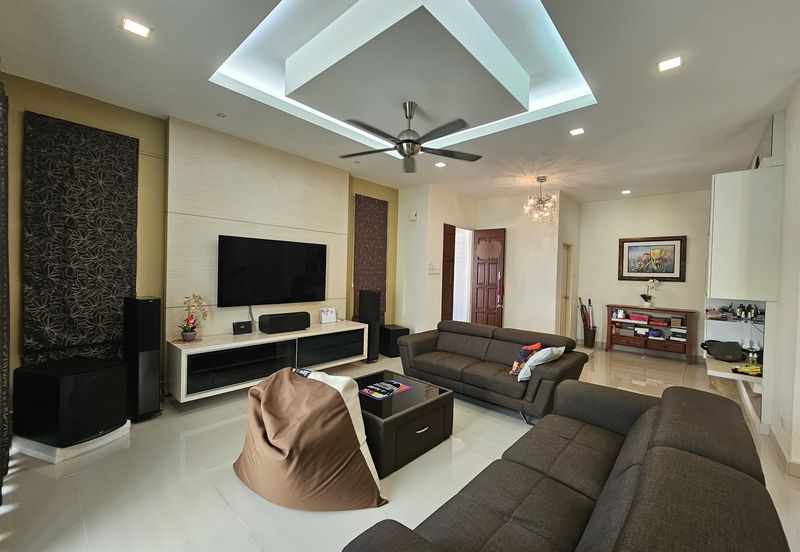 CHEAP 2 Sty Zero Lot Bungalow in Taman Sungai Sering Batu 9 Cheras