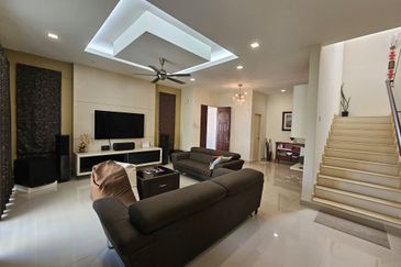 CHEAP 2 Sty Zero Lot Bungalow in Taman Sungai Sering Batu 9 Cheras