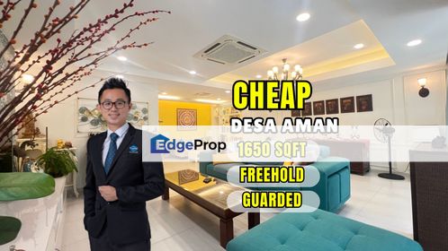 CHEAP 2 sty terrace house at Desa Aman Cheras for sale, Kuala Lumpur, Cheras