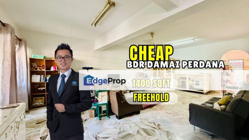 CHEAP 2 sty terrace Damai Perdana Cheras house for sale , Kuala Lumpur, Cheras