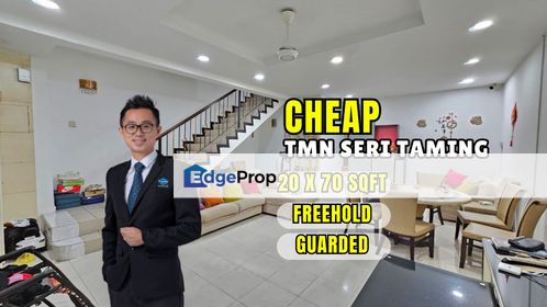 CHEAP 2 Storey Terrace House at Taman Seri Taming Cheras, Selangor, Cheras