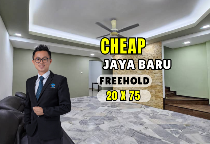 CHEAP 2 Storey Terrace House at Taman Jaya Baru, Cheras