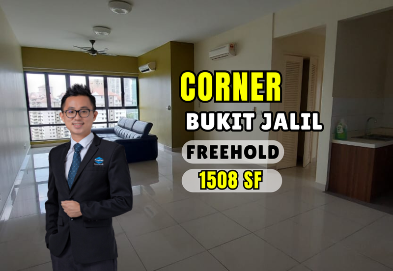 CHEAP Corner KM1 West Condo at Bukit Jalil for sale 