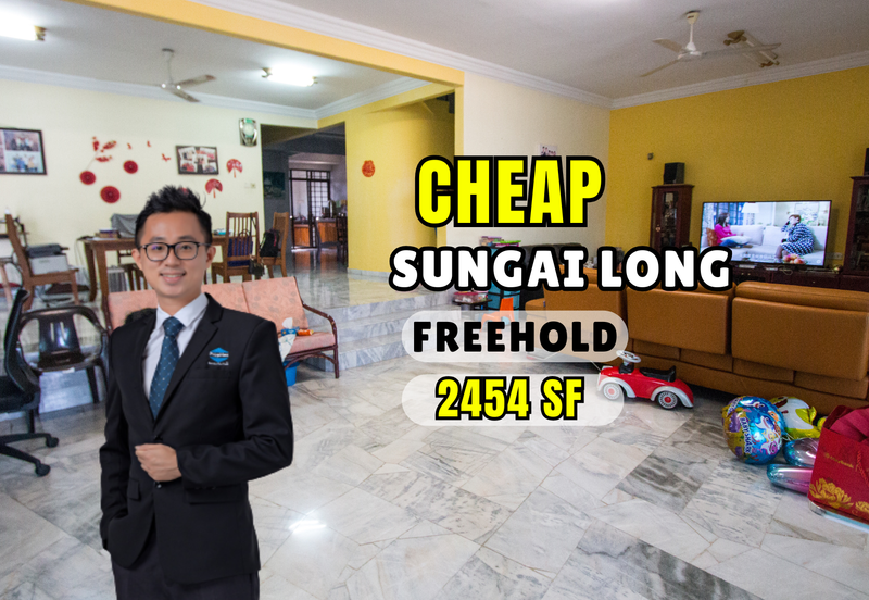 CHEAP 2 storey Semi-d at SL4, Sungai Long Cheras house for sale