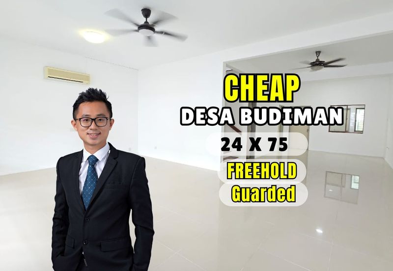 CHEAP Double Storey Superlink Terrace In Desa Budiman Sungai Long For Sale