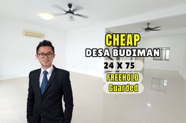 CHEAP Double Storey Superlink Terrace In Desa Budiman Sungai Long For Sale