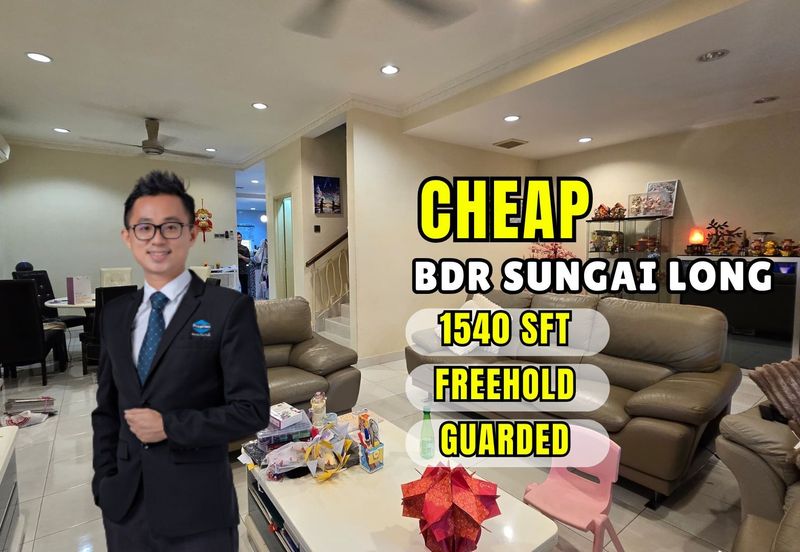 CHEAP 2 Sty Terrace at Seri Sungai Long house for sale