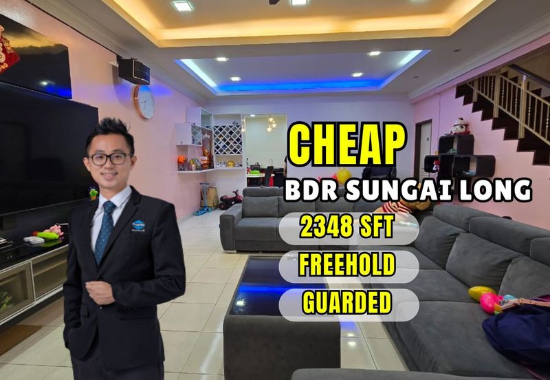 CHEAP 2 Storey Superlink at Bukit Sungai Long 