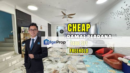 CHEAP 2 Storey Terrace House at Damai Perdana Cheras , Kuala Lumpur, Cheras