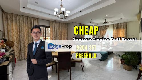 CHEAP 2 Sty Bungalow at Saujana Impian Golf Resort Kajang, Selangor, Kajang