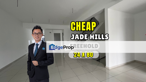 CHEAP 2.5 sty terrace house Rymba Garden Jade Hills, Selangor, Kajang