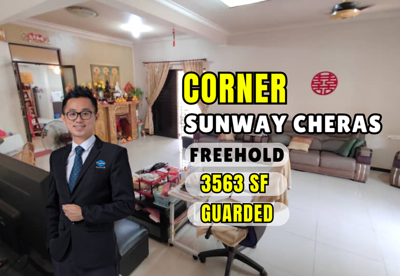 CHEAP 2.5 Storey CORNER Superlink House at Sunway Cheras