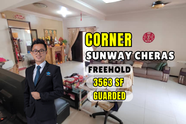 CHEAP 2.5 Storey CORNER Superlink House at Sunway Cheras