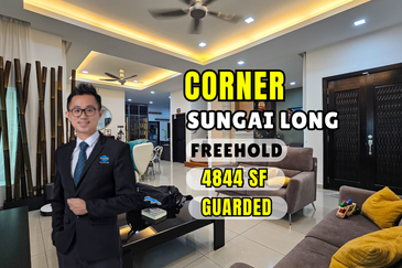 CHEAP 2 storey CORNER Semi D house at Wira Heights Sungai Long