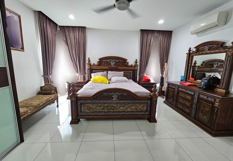 CHEAP 2 storey CORNER Semi D house at Wira Heights Sungai Long