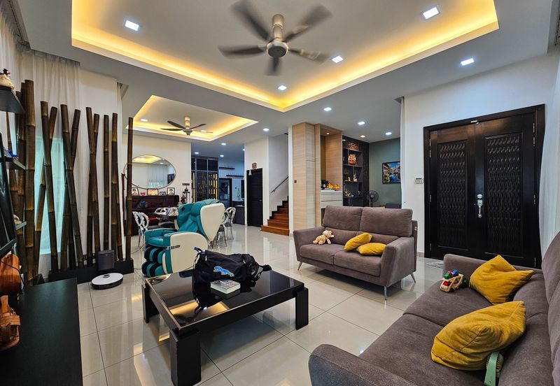 CHEAP 2 storey CORNER Semi D house at Wira Heights Sungai Long