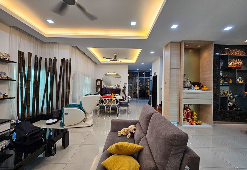 CHEAP 2 storey CORNER Semi D house at Wira Heights Sungai Long