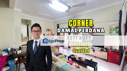 CHEAP Damai Perdana 2 sty corner house with big empty land , Kuala Lumpur, Cheras