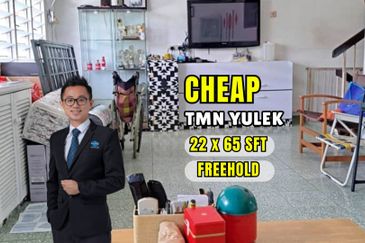 C H E A P 2 storey terrace at Taman Yulek Cheras for sale