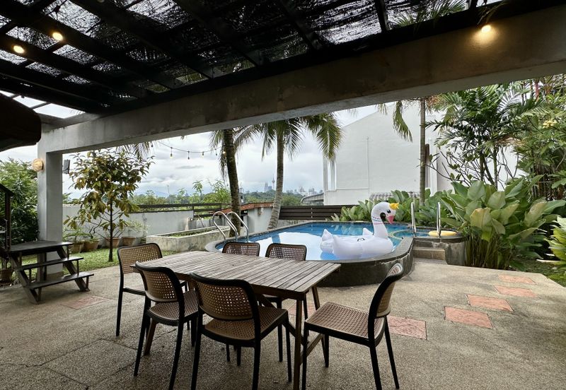 CHEAP Bangsar 2 sty Bungalow KLCC View & w private pool