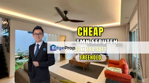 CHEAP 2 storey Superlink terrace in Seputeh house for sale, Kuala Lumpur, Seputeh