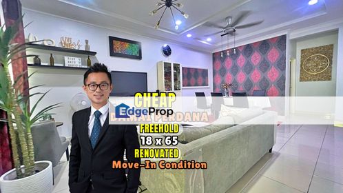 CHEAP Damai Perdana Cheras 2 sty house D'Majestica fully reno & extended for sale, Kuala Lumpur, Cheras