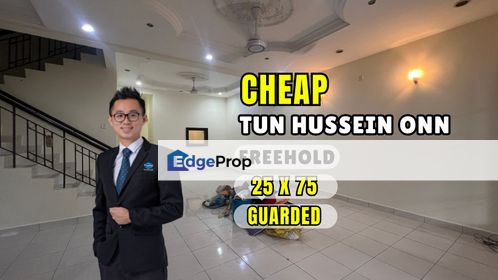 CHEAP Tun Hussein Onn Cheras 2 storey terrace house for sale, Selangor, Cheras