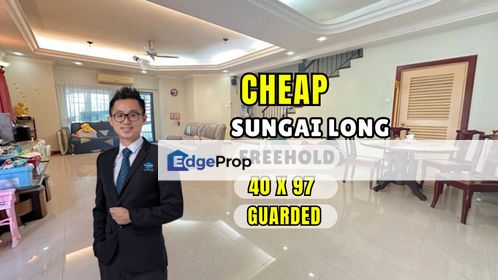 CHEAP 2 Storey Semi-D in Taming Indah Sungai Long Cheras, Selangor, Bandar Sungai Long