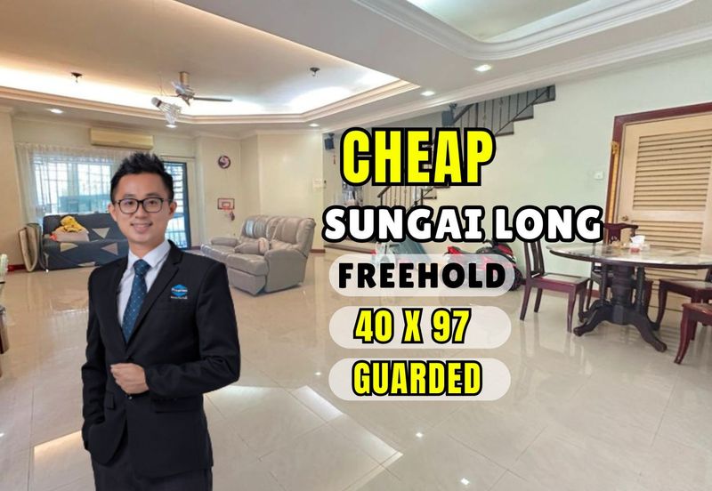 CHEAP 2 Storey Semi-D in Taming Indah Sungai Long Cheras