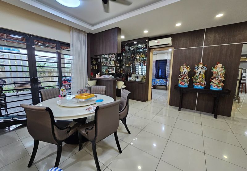 CHEAP 3 Storey CORNER Semi D w Lift at Twin Palm Sungai Long