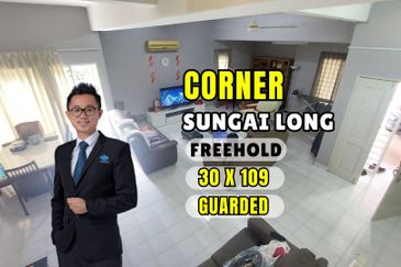 CHEAP 2 Sty Corner Semi-D Sungai Long Cheras Renovated house for sale