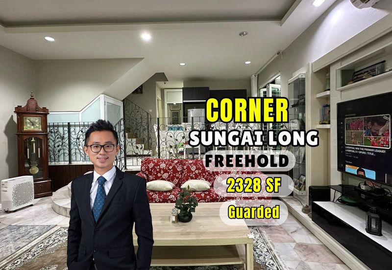 CHEAP 2 Storey CORNER Terrace at SL7, Sungai Long with full renovation
