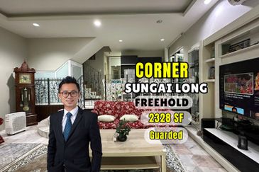 CHEAP 2 Storey CORNER Terrace at SL7, Sungai Long with full renovation