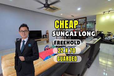 CHEAP 2 sty Superlink Terrace at Bukit Sungai Long 