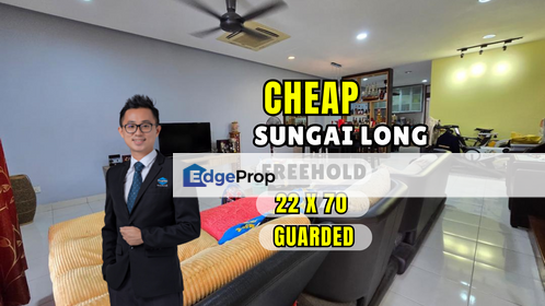 CHEAP 2 sty Superlink Terrace at Bukit Sungai Long , Selangor, Cheras